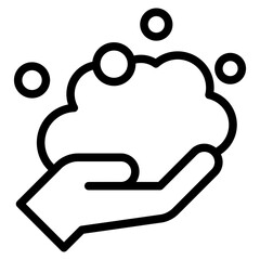 Washing hands icon