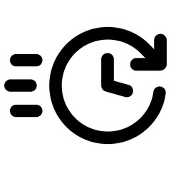 express icon, simple vector design