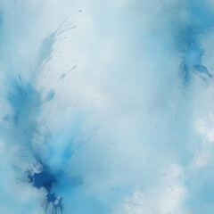 abstract background with light blue and white paint splashes