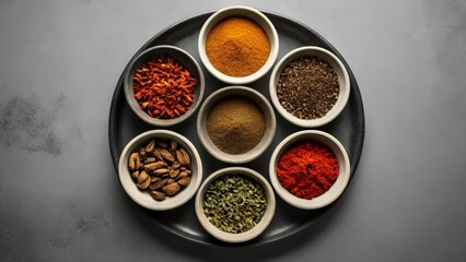  A symphony of spices in a culinary palette