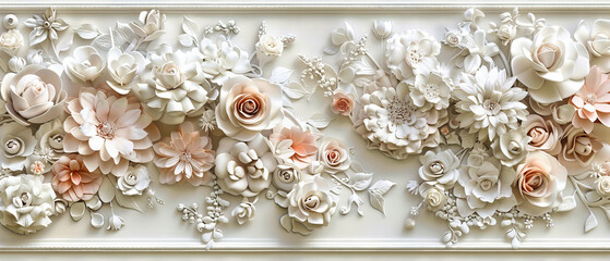 Elegant Wedding Cake with Pink Roses, Perfect for Romantic Celebrations, Beautiful Design and Sweet Elegance