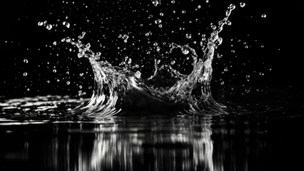 Foto op Plexiglas  Energetic splash of water in motion © vivekFx