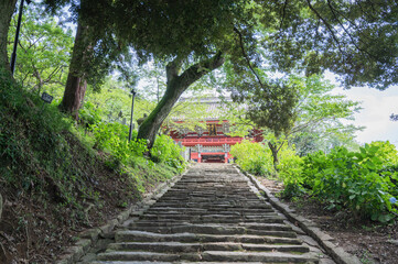 Obraz premium 茨城 雨引観音（桜川市）