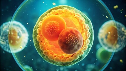 micro cells
 - obrazy, fototapety, plakaty