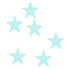 blue star background