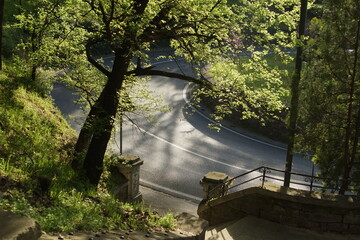 Suni spring morning, Via del Farneto, Triest, Itali,