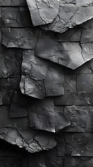 a modern digital background in (charcoal gray) for studio portraits, incorporating geometric shapes and shadows to add depth, portrayed in high resolution with cinematic clarity.
