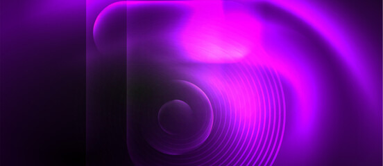 Glowing light neon shiny background. Vector Illustration For Wallpaper, Banner, Background, Card, Book Illustration, landing page