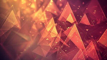 abstract triangle shape loopable backgrounds