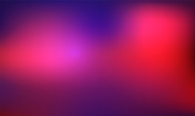 Abstract colorful gradient background. Defocused red blue purple light flare soft texture. Blurry blue and red modern gradient background for banner, ads, presentation, website, card. Vector EPS10
