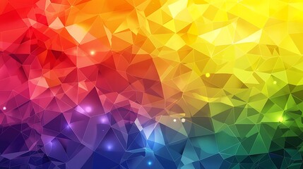 Bright colorful abstract Pride rainbow colored background