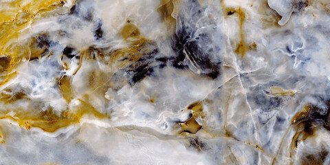 white marble texture with golden veins