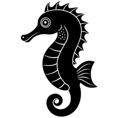 black and white fish