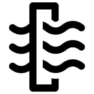 air filter  icon, simple vector design