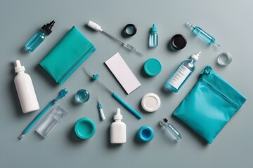 Healthcare Essentials-AI Generated - obrazy, fototapety, plakaty