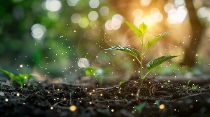 ESGs fertile narrative grows alongside the young sapling, a beacon of green technology