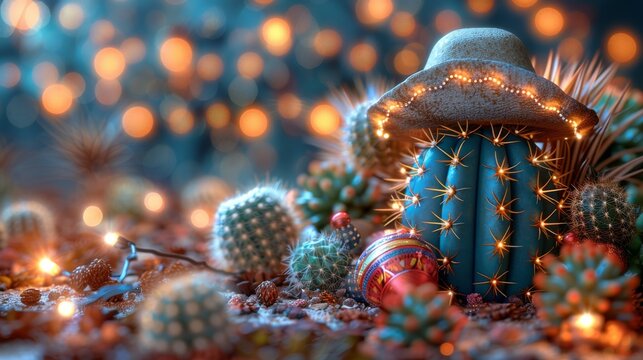 cactus  tree decorations