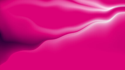 Fototapeta premium Bright pink smooth blurred wavy abstract elegant background