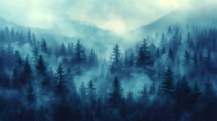  fog in the mountains © jahanzaib