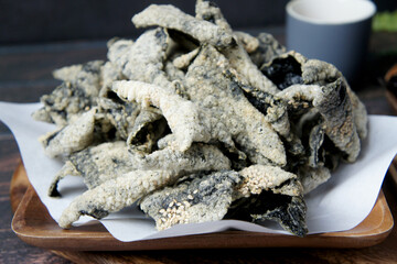 Laver Chips,Korean traditional food
