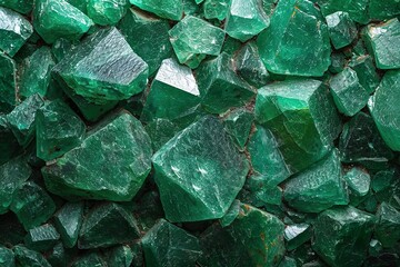 Emerald Green Gemstone Background - Gemstones Textures Backdrop Series - Green Emerald Wallpaper