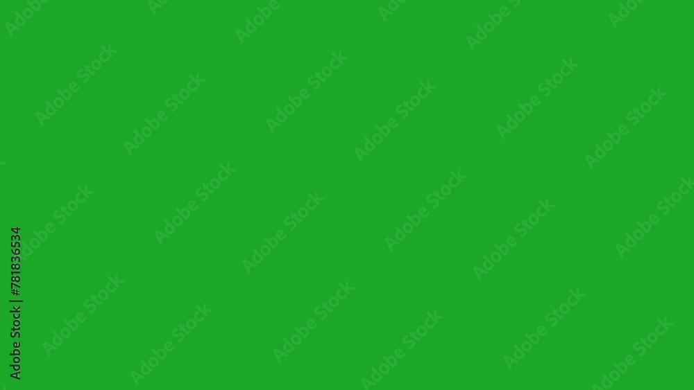 Wall mural subscribe and reminder button animation, subscribing animation, animated subscribe button on green s