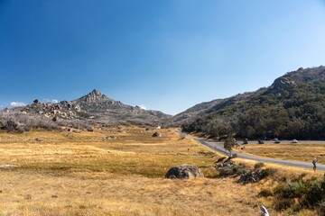 Obraz premium Mt Buffalo in Autumn