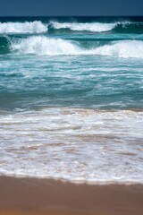 tide next to a beach