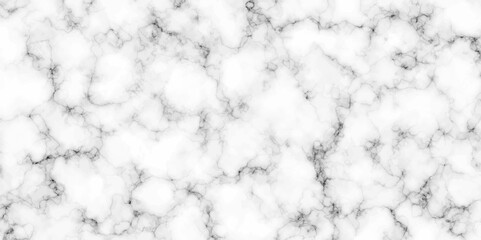 Abstract White and black Stone ceramic art wall interiors backdrop design. Seamless Natural White marble texture panorama background pattern with high resolution.
