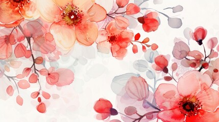 watercolor flower mobile app where users can digitally paint and customize their own floral creations, using a variety of brushes and colors 