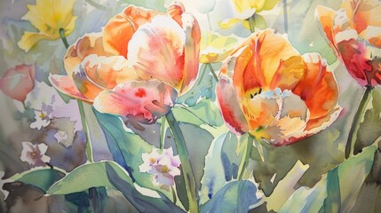 watercolor flower workshop series where participants can learn the art of watercolor painting and create their own floral masterpieces under the guidance of a skilled artist