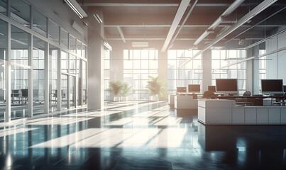 Office in Bright Light