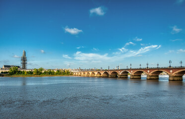 Bordeaux, center of the famous wine region, is a port city on the Garonne River in southwestern France. It is known for its Gothic cathedral of Saint André,