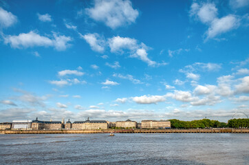 Bordeaux, center of the famous wine region, is a port city on the Garonne River in southwestern France. It is known for its Gothic cathedral of Saint André,