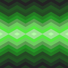 green modern geometric abstract pattern. Seamless background - 781846983