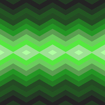 green modern geometric abstract pattern. Seamless background