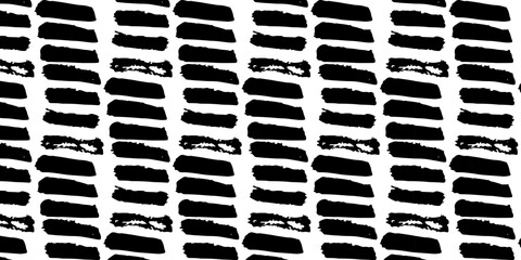 Seamless brush pattern   hand drawn geometry background