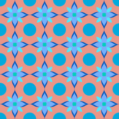 geometric abstract pattern. Seamless background - 781848535