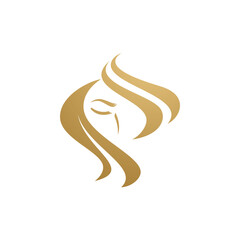 Obraz premium Beauty women long hair style icon