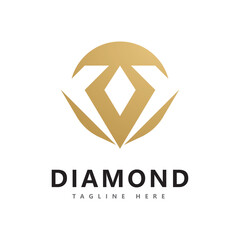 Diamond logo vector design template