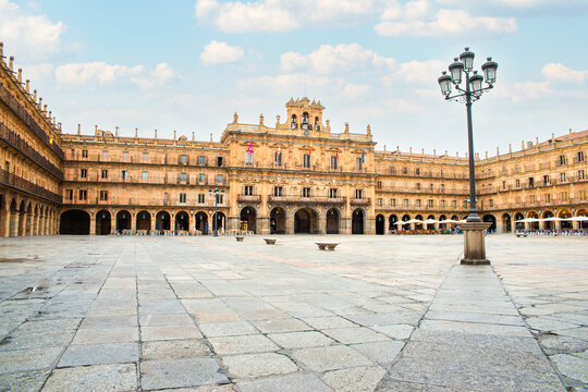 Main Square in  Salamanca, Castile and Lion.