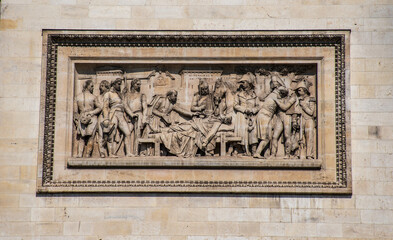 Arc de Triomphe Mort de Marceau Paris, France