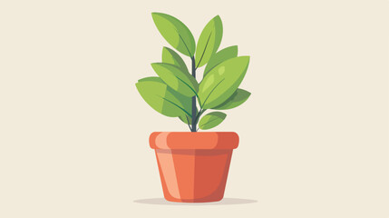 Plant icon vector illustration symbol design 2d fla