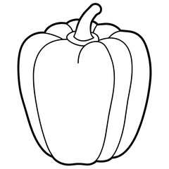 illustration of a pepper  -Vector illustration