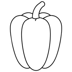 illustration of a pepper  -Vector illustration