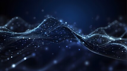: Blue Galaxy Backgrounds with Shimmering Stars and Water Reflections.