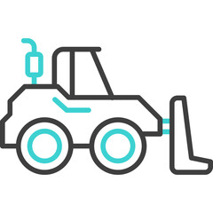 Bulldozer Icon