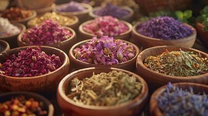 Aromatic Journey Exploring the World of Herbs and Spices Generative AI