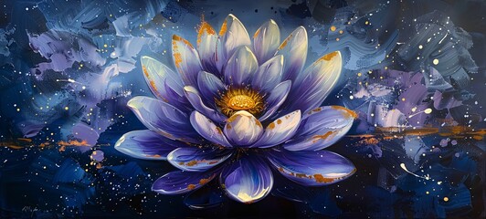 The Lotus Flower A Symbol of Enlightenment and Purity Generative AI