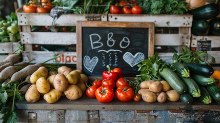 Farmers Market A Bounty of Fresh Produce Generative AI